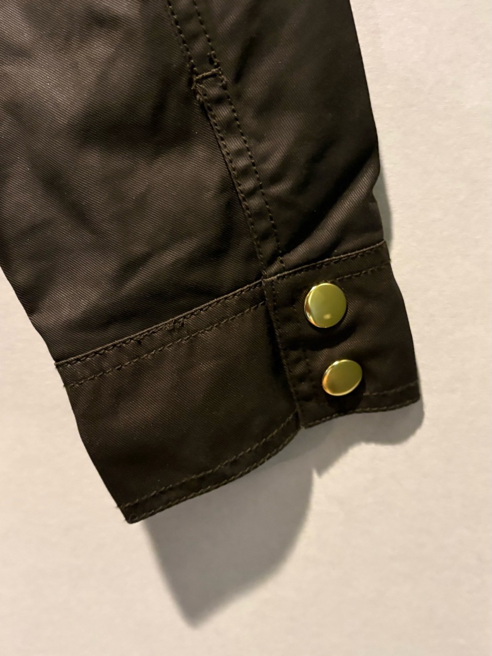 J. Crew - The Downtown Field Jacket, Coat. Size Small. Olive Green - Picture 9 of 16